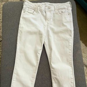 White Rockstar Skinny Jean